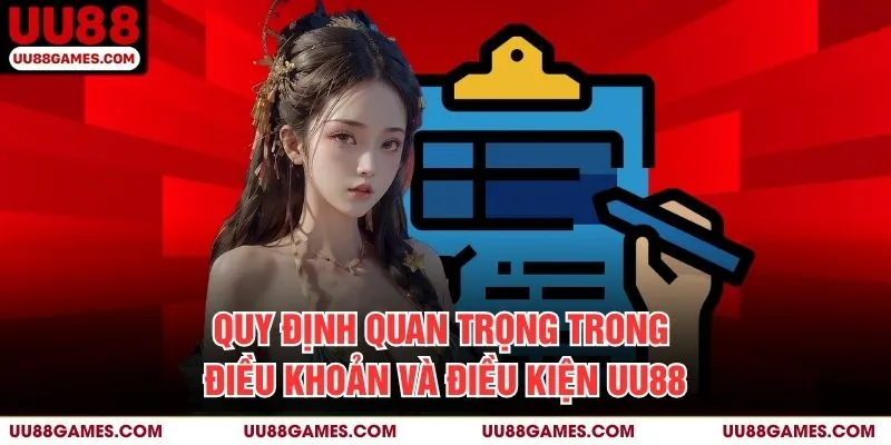 Quy Định Quan Trọng Trong Điều Khoản Và Điều Kiện UU88
